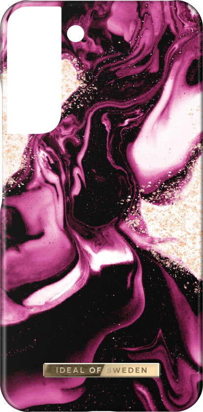 Samsung Galaxy S22 Plus deksel (Golden Ruby Marble)