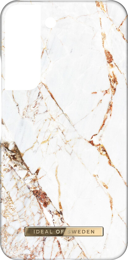 iDeal fashiondeksel til Samsung Galaxy S22 (carrara gold)