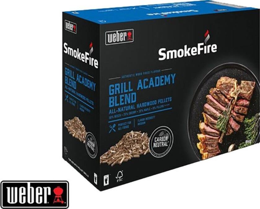 Grill Academy blanding av trepellets 18294