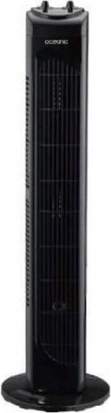 Frittstående Vifte Oceanic 45 W Svart