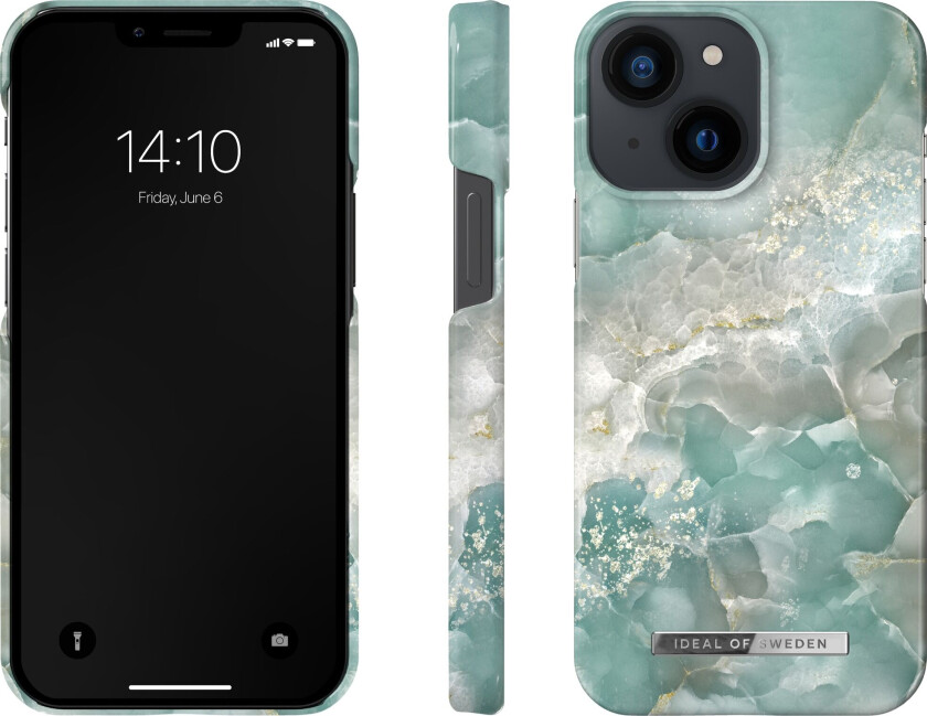 deksel til iPhone 13 Mini (azura marble)