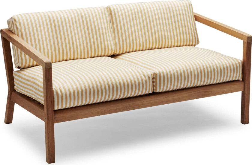 Virkelyst 2-seater Golden Yellow Stripe