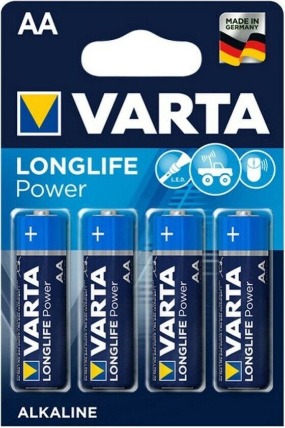 Batterier Varta Longlife Power AA