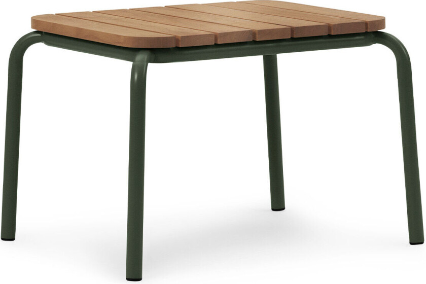 Vig Table 55 X 45 Cm Robinia - Dark Green