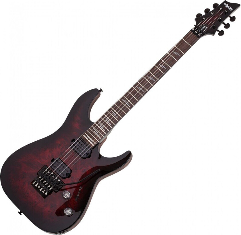 Schecter Omen Elite-6 FR Black Cherry Burst