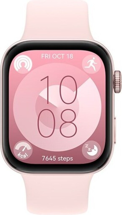 Watch Fit 3 sportsklokke (rosa)