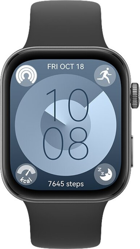 Watch Fit 3 sportsklokke (sort)