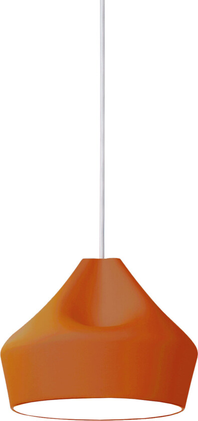 Pleat Box 24 Led - Terracotta, White