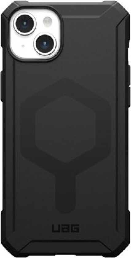iPhone 15 Plus  ESSENTIAL ARMOR Series Deksel - MagSafe Kompatibel - Black