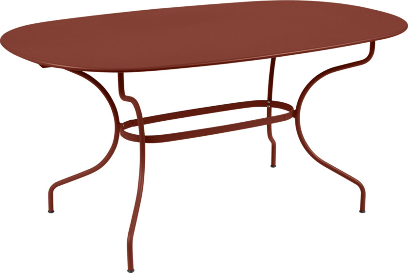 Opéra+ Oval Table 160 X 90, Red Ochre