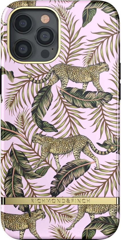 R&F telefondeksel til iPhone 12 Pro Max (pink jungle)
