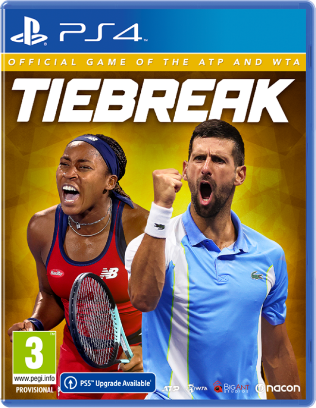 Tiebreak: The Official Game of the ATP and WTA (Release TBA) - Sony PlayStation 4 - Sport