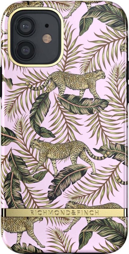 R&F telefondeksel til iPhone 12/12 Pro (pink jungle)