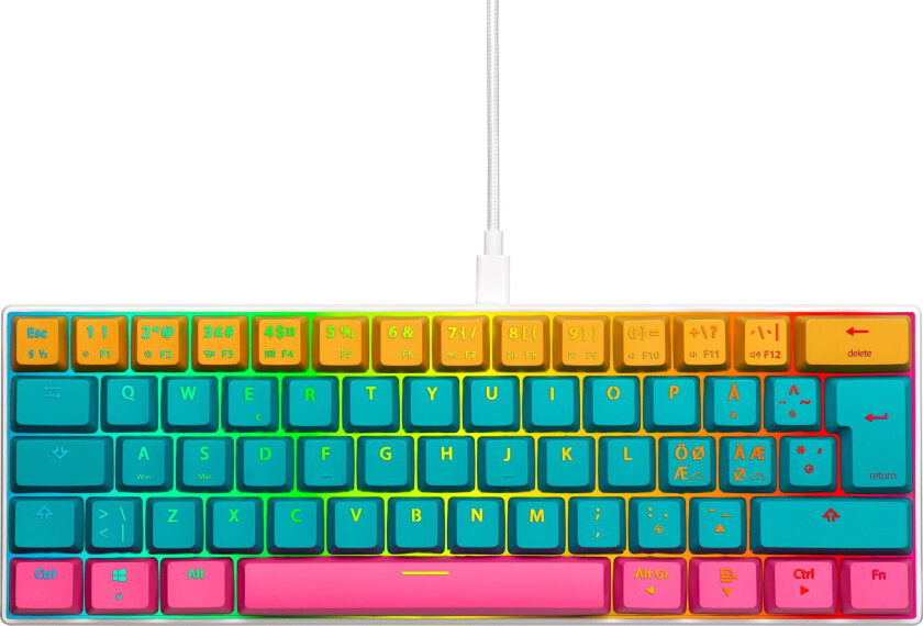 C-450 Mini PRO RGB gamingtastatur (jolly roger)