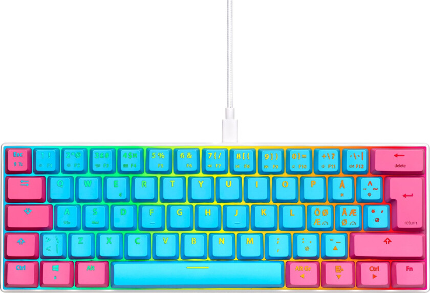 C-450 Mini PRO RGB gamingtastatur (lollipop)