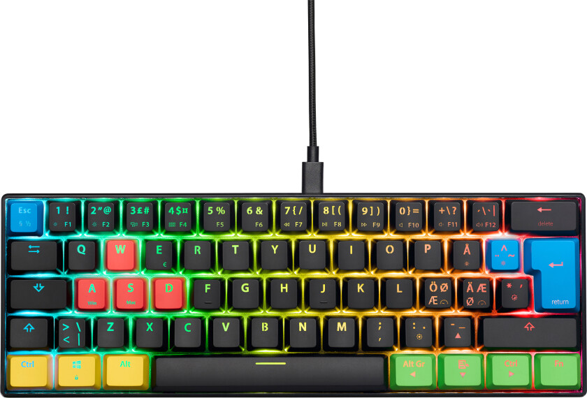 C-450 Mini PRO RGB gamingtastatur (tetriz)