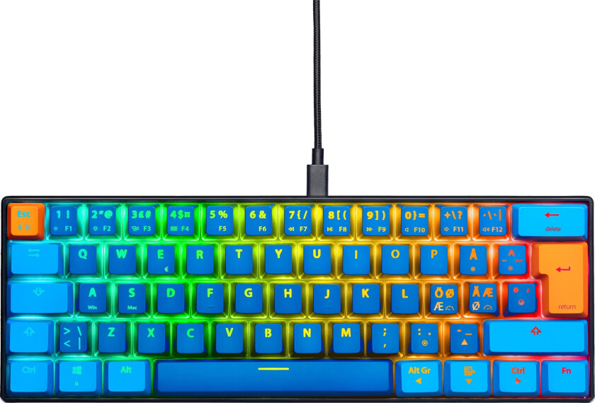 C-450 Mini PRO RGB gamingtastatur (jazz)