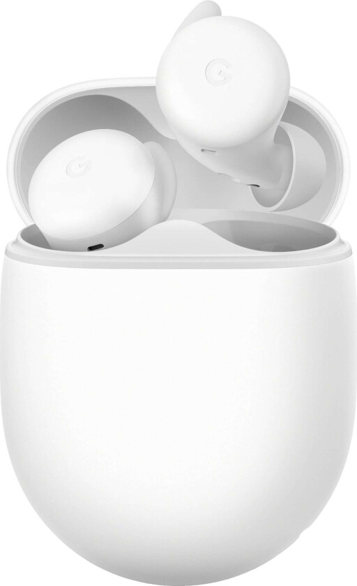 Pixel Buds A-Series trådløse in-ear hodetelefoner (clearly white)