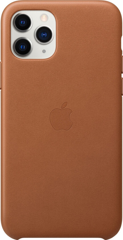iPhone 11 Pro skinndeksel (salbrun)