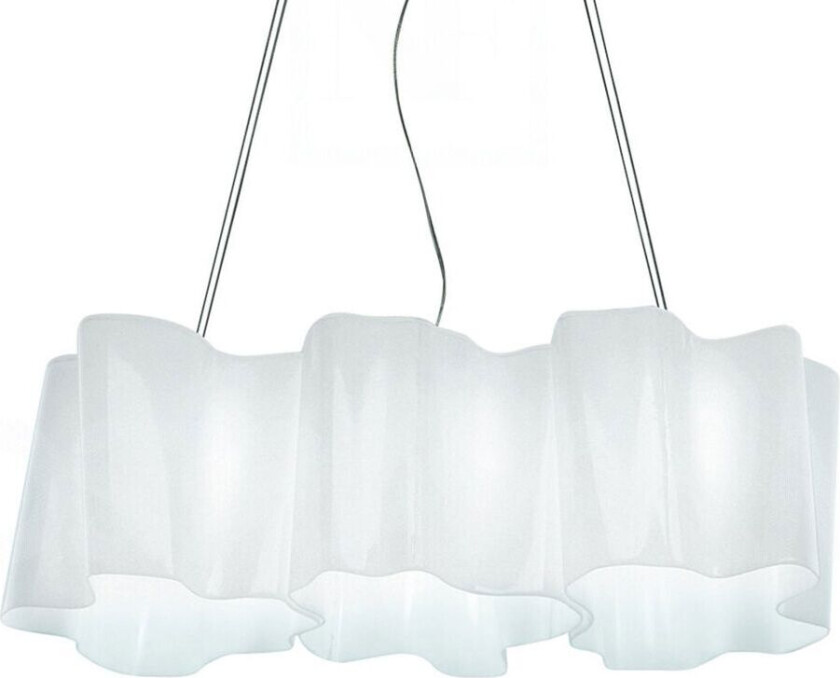 Logico Pendellampa 3 In Linea Silke