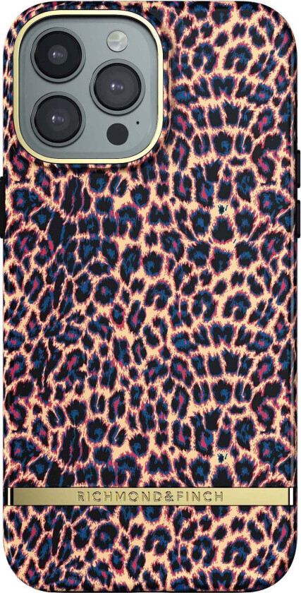 R&F telefondeksel til iPhone 13 Pro Max (apricot leopard)