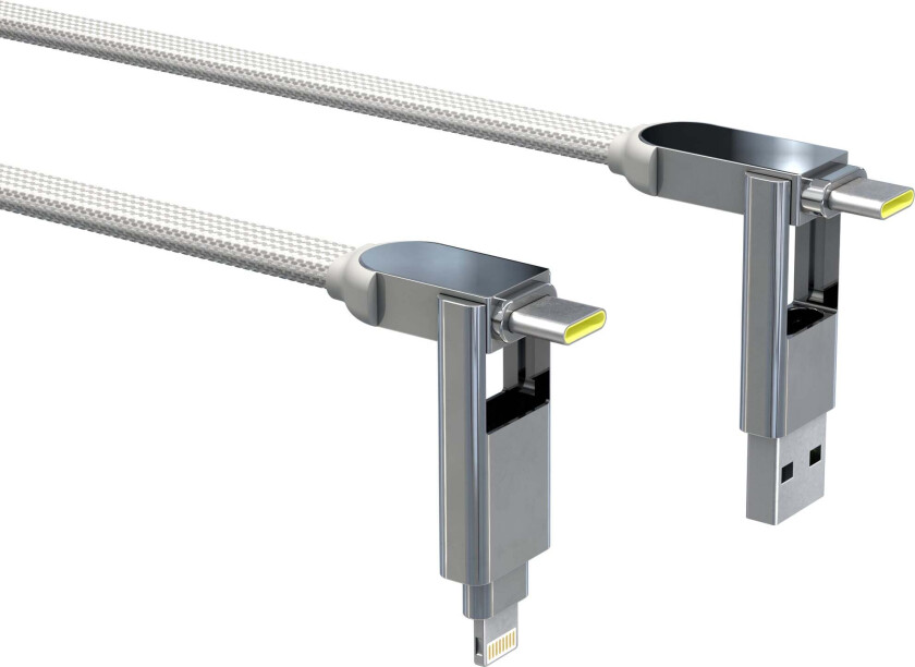 Bilde av InCharge XL multiportkabel (hvit)