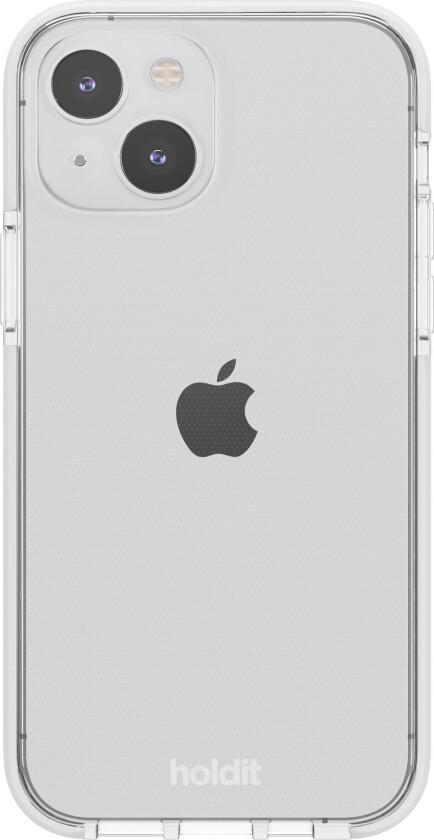 holdit iPhone 14 Plus Deksel Seethru White