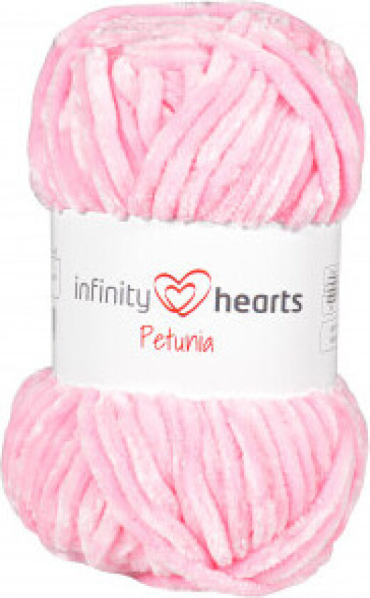 Evighetshjerter Petunia Garn 11 Rosa