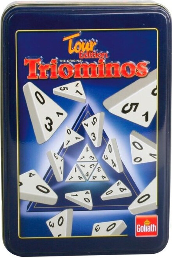 Triominos - The Original Travel Tin - Tour Edition