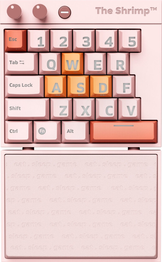 Model 1 mekanisk gamingtastatur (pinkey)