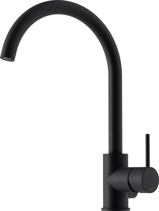 INXX II Soft blandebatteri med ventil (matt sort)