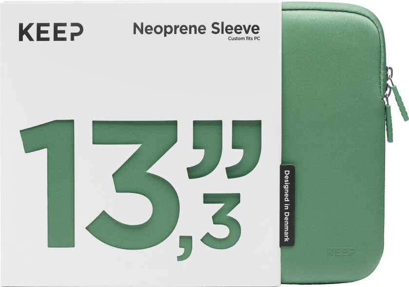 KEEP 13,3" PC neopren etui (Jade Green)