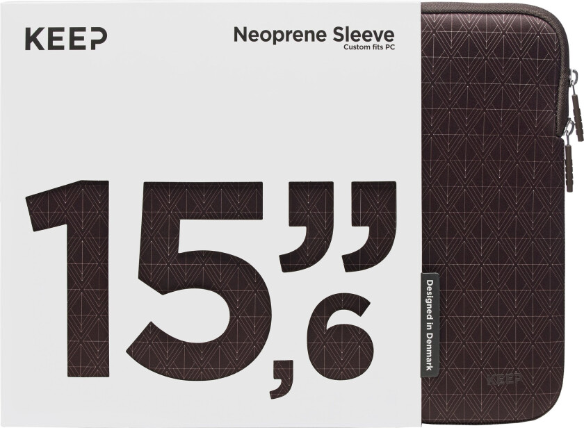 KEEP 15,6" PC neopren etui (Java Mid Century Brown)