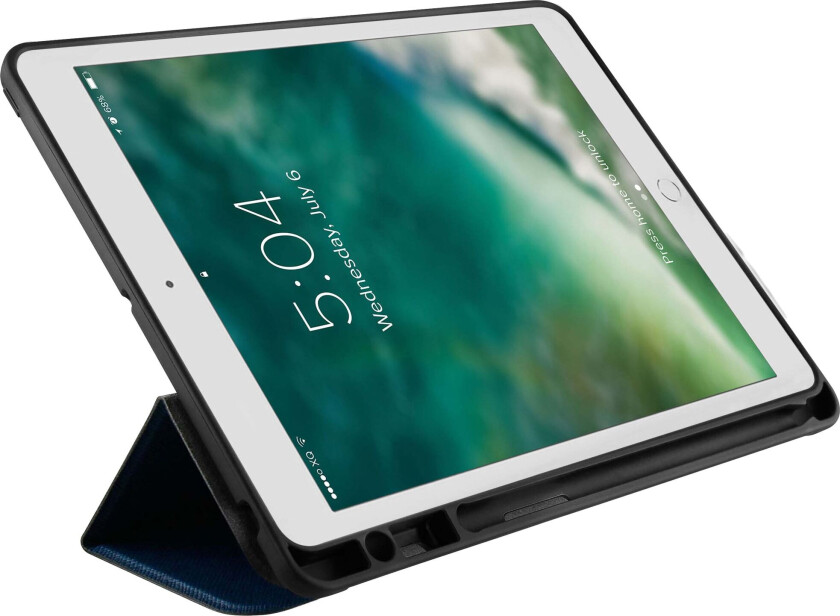 XQISIT Piave iPad 10,2" deksel (blå)