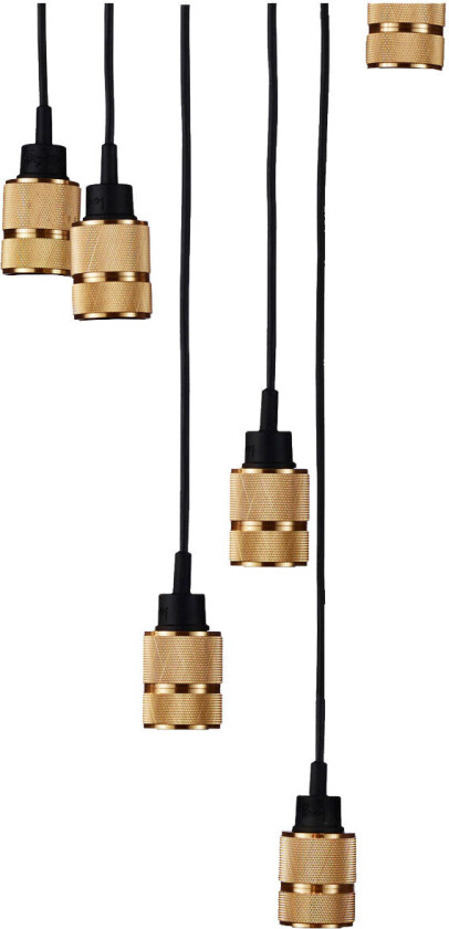 Hooked Pendant 6.0 Nude / Brass - 2m