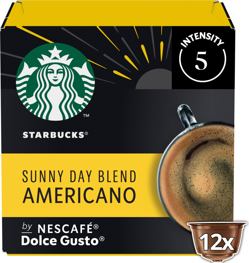 Sunny Day Blend kaffekapsler av Nescafé Dolce Gusto 12504738