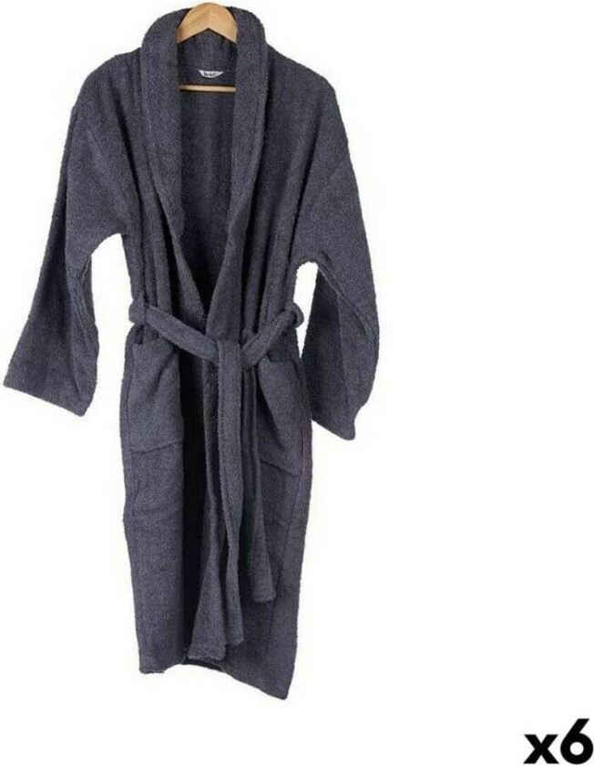 Morgenkåpe L/XL Grå (6 kvanta)