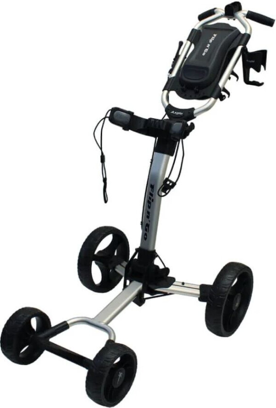 Flip n’ Go Golftralle Grå/Sort