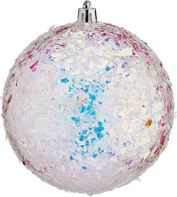 Juletrekuler à 10 cm 6 tall Sølv