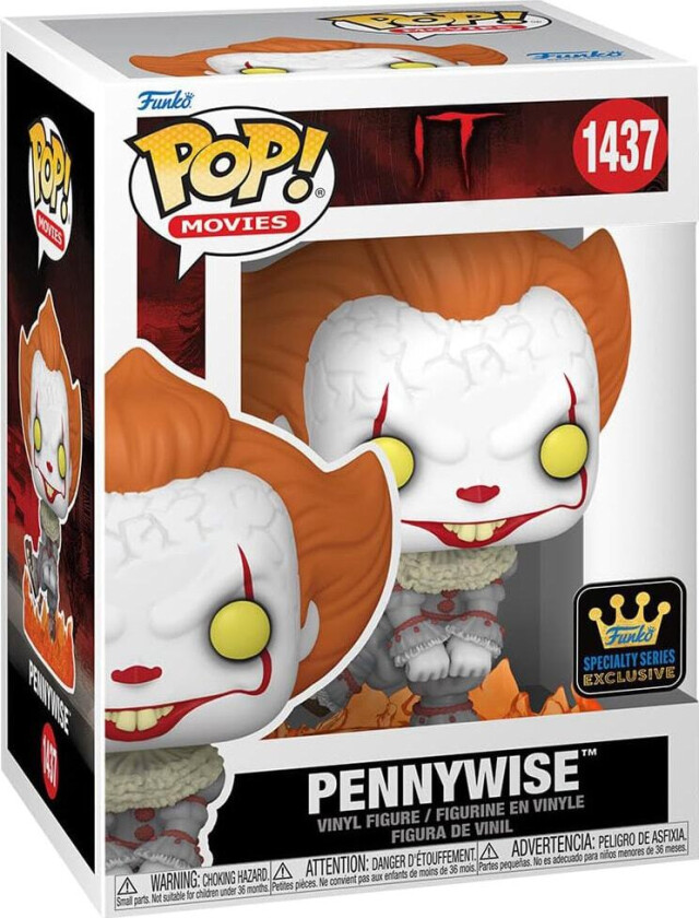 Pop! Vinyl Excl IT Pennywise figur