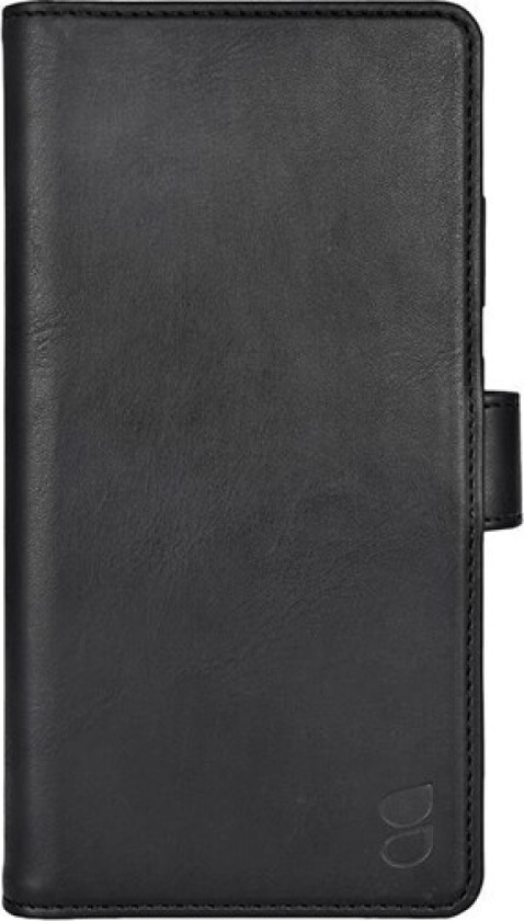 GEAR Samsung Galaxy S24 Ultra GEAR 2-i-1 Skinn Flipp Deksel med Lommebok og Magnet - Svart