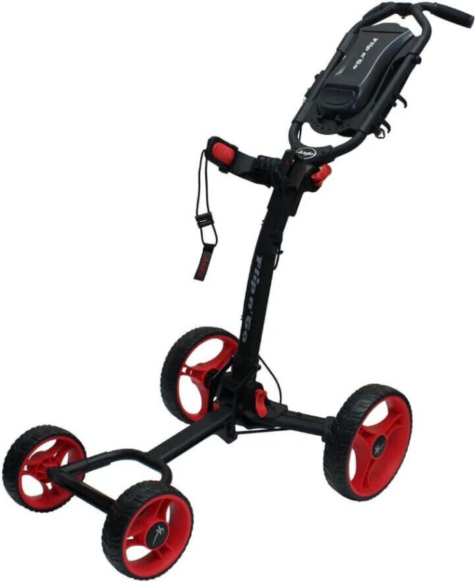 Flip n’ Go Golftralle Sort/Rød