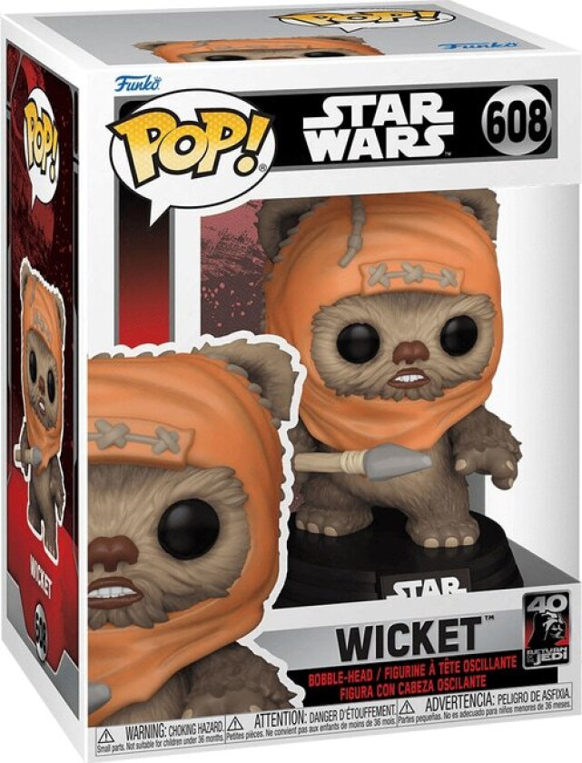 Pop! Vinyl Star Wars Wicket figur