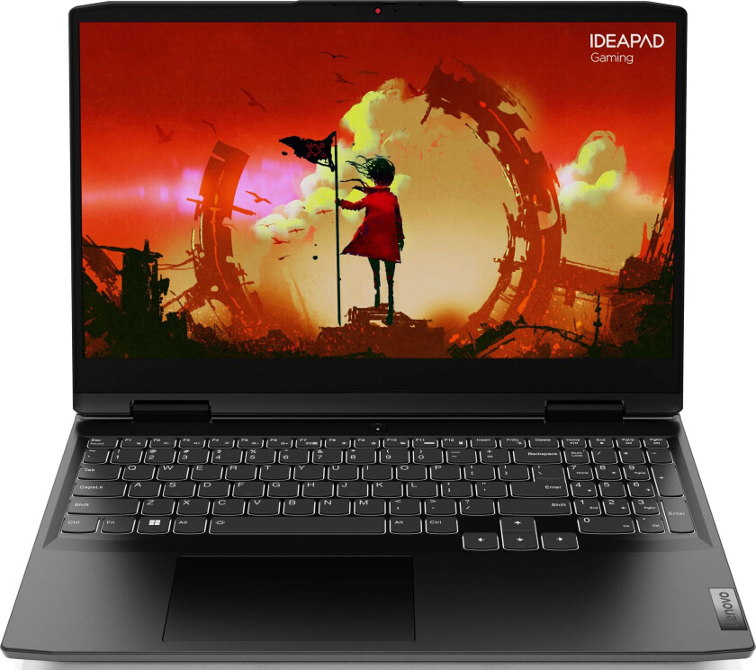 IdeaPad Gaming 3 R5-6/16/512/3050/120Hz 15,6" bærbar gaming-PC