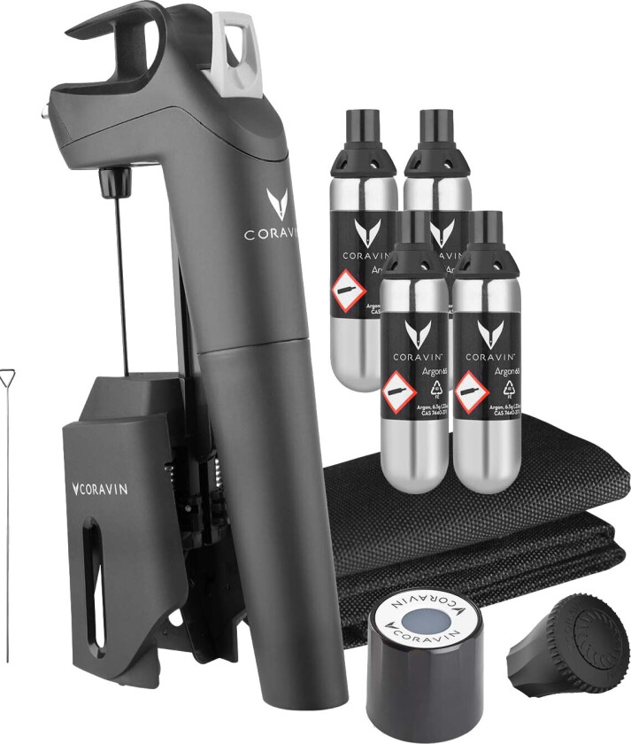 Timeless Three+ system for vinpreservering 60203217 (sort)