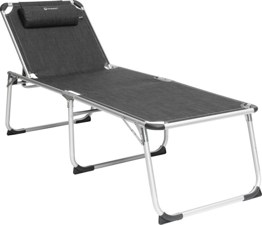 Foldbar solseng New Foundland XL svart og grå