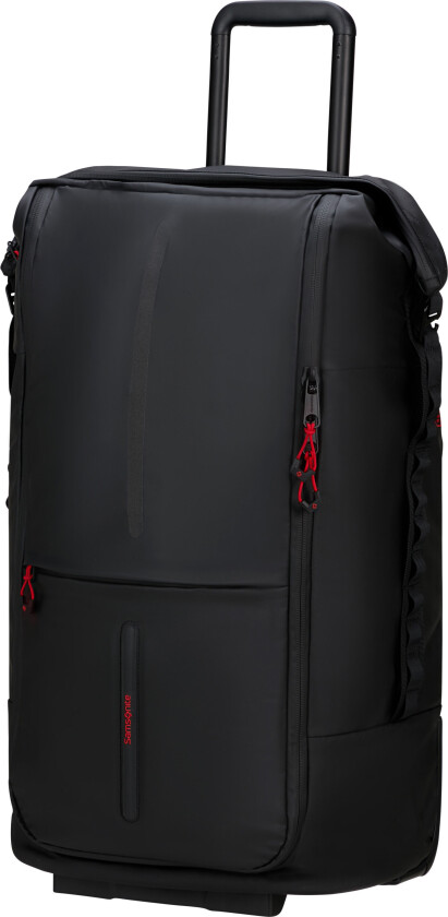 Ecodiver Foldable Duffle With Wheels 4-In-1 Black OneSize, Black