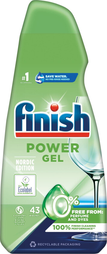 Bilde av PowerGel 0% gel oppvaskmiddel 3266953