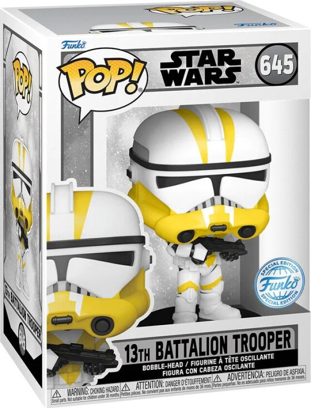 Pop! Vinyl Excl SW 13th Battalion Trooper figur