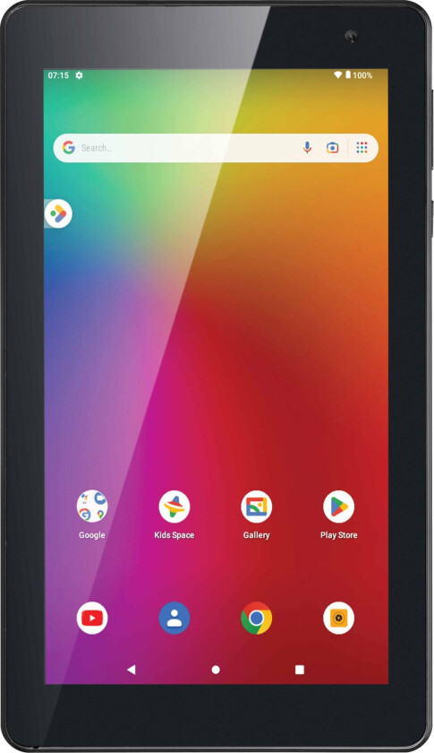 7” 2/16GB nettbrett (sort)